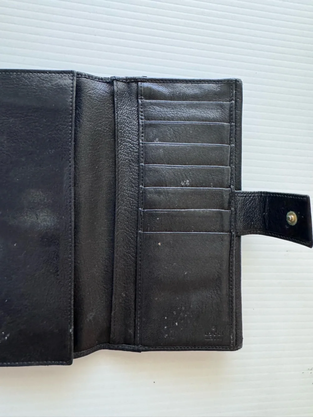 Gucci Black Leather Wallet - Picture 3 of 10